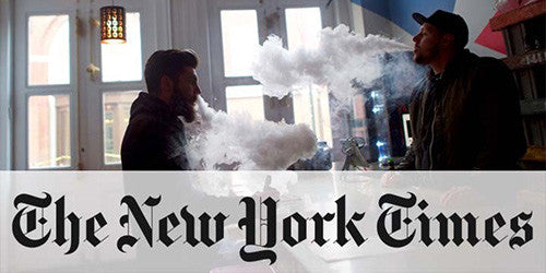 NY Times: Evidence suggests vaping safer than smoking