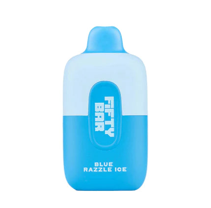 Fifty Bar 6500 | Blue Razzle Ice