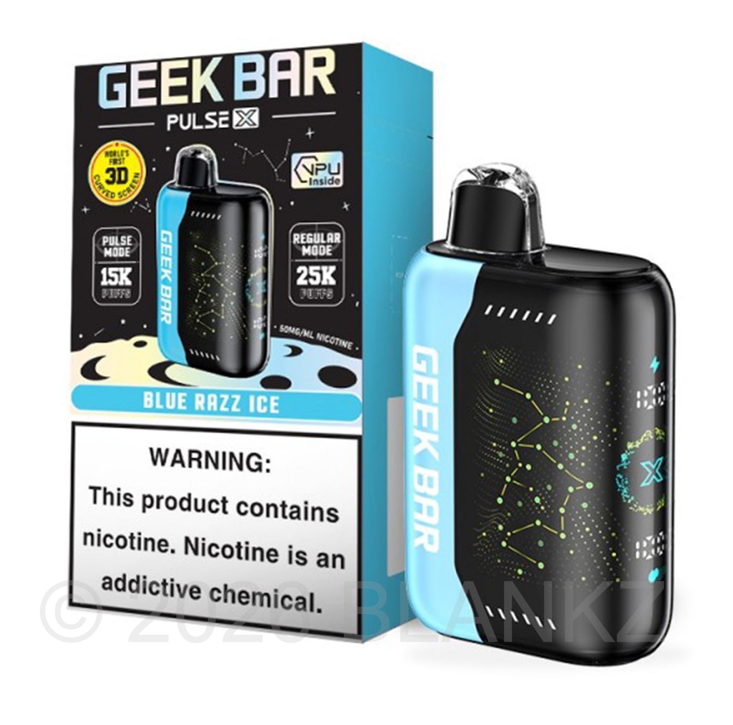 Geek Bar Pulse X 25000 Puffs Disposable Vape - 5% Nicotine - 35+ Flavors