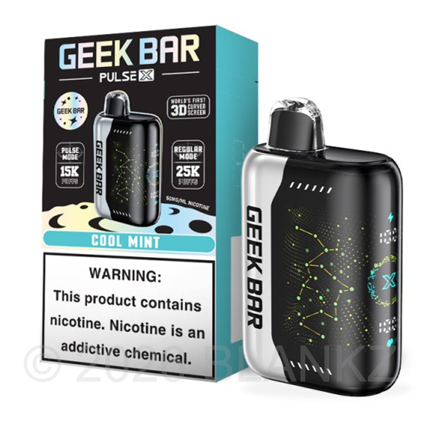 Geek Bar Pulse X 25000 Puffs Disposable Vape - 5% Nicotine - 35+ Flavors