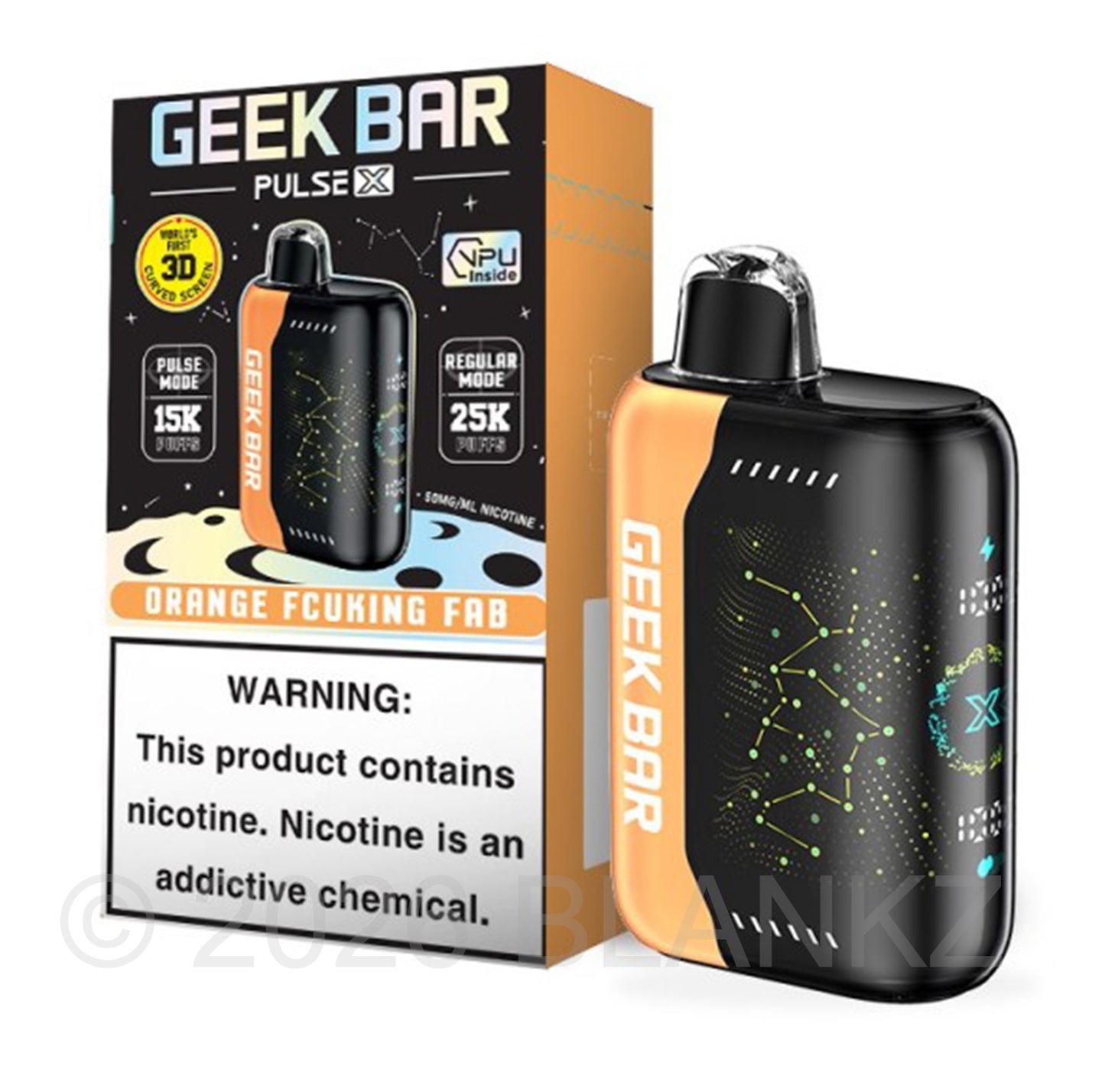 Geek Bar Pulse X 25000 Puffs Disposable Vape - 5% Nicotine - 35+ Flavors