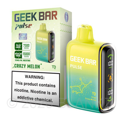 Geek Bar Pulse 15000 Puffs Disposable Vape - 5% Nicotine - 50+ Flavors