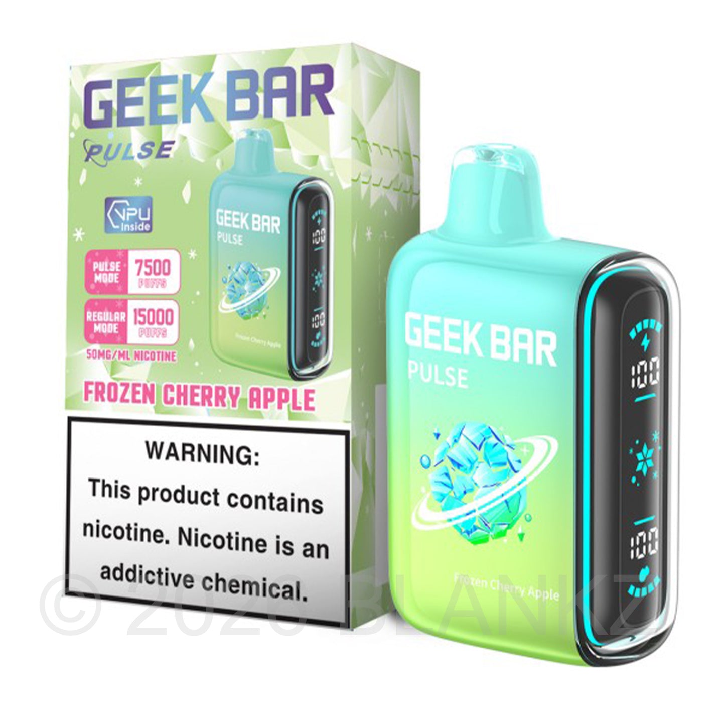 Geek Bar Pulse 15000 Puffs Disposable Vape - 5% Nicotine - 50+ Flavors