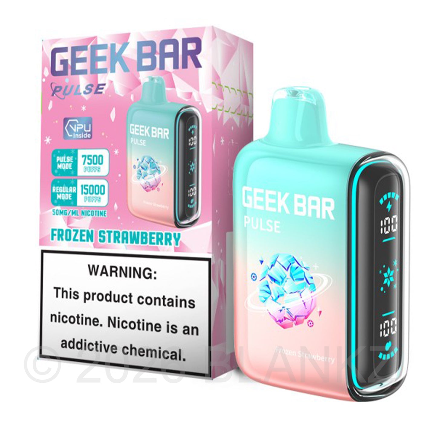 Geek Bar Pulse 15000 Puffs Disposable Vape - 5% Nicotine - 50+ Flavors