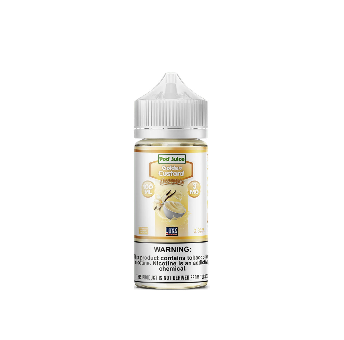 Pod Juice - Golden Custard