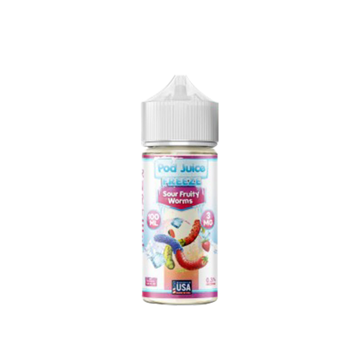 Pod Juice - Sour Fruity Worms