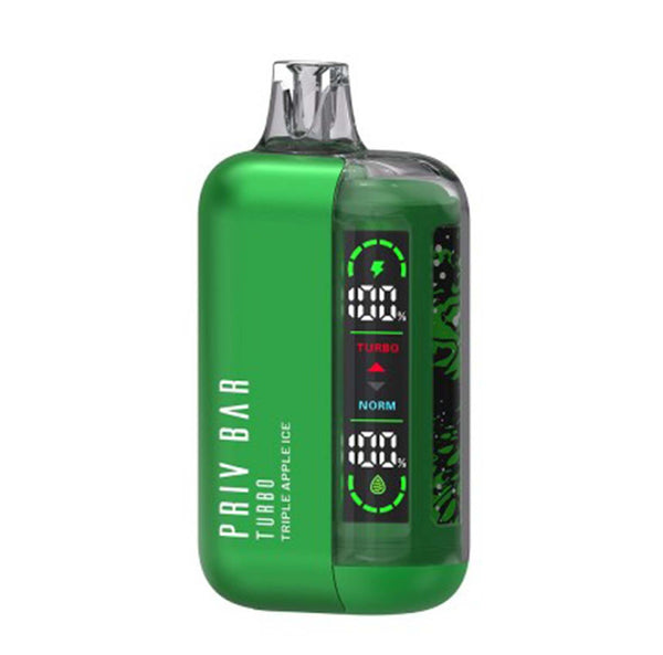 Priv Bar Vape Turbo - Triple Apple Ice