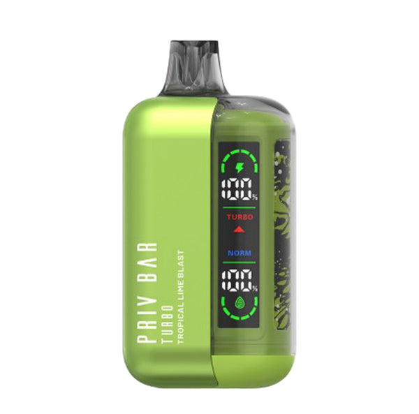 Priv Bar Vape Turbo - Tropical Lime Blast