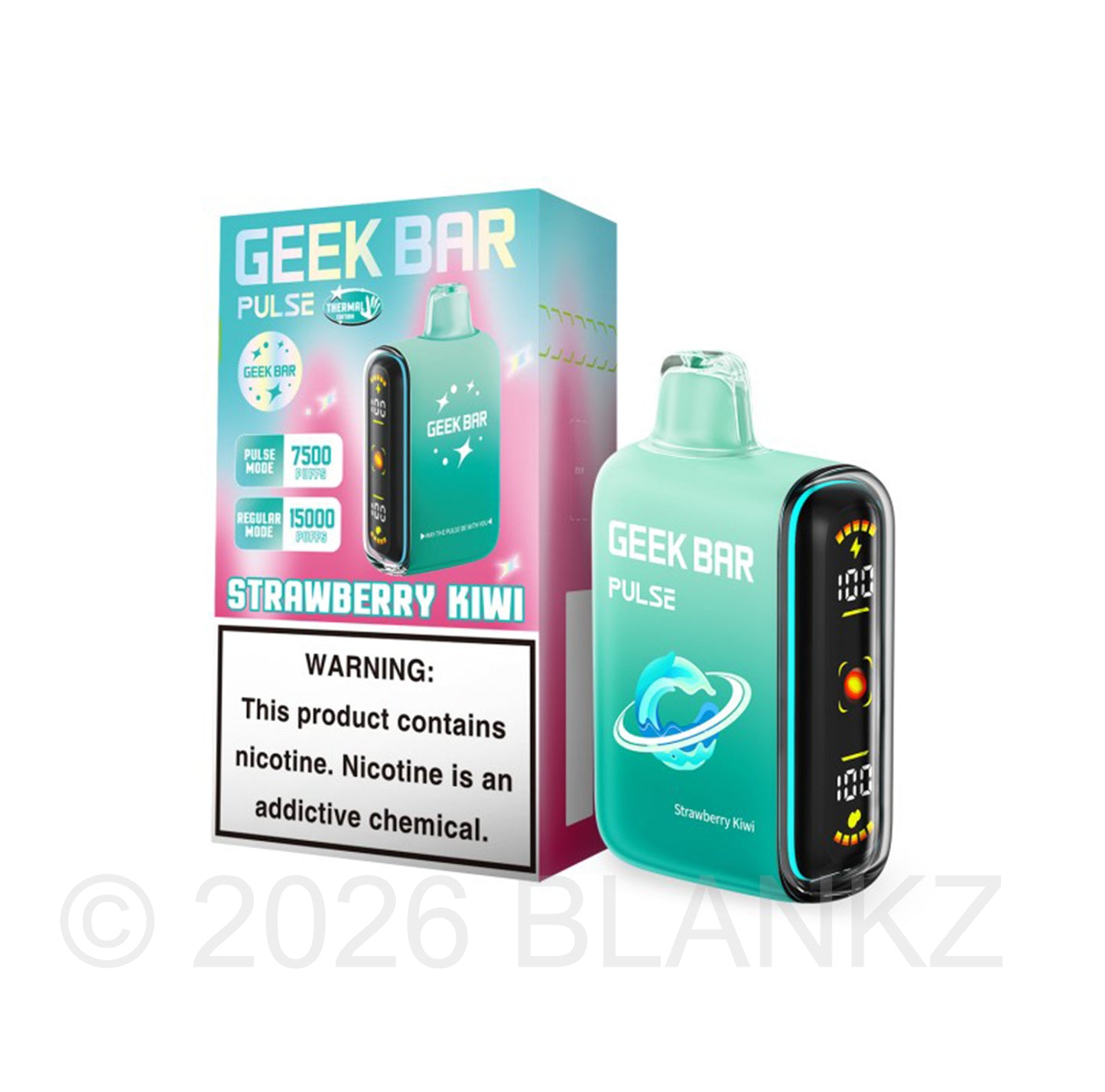 Geek Bar Pulse 15000 Puffs Disposable Vape - 5% Nicotine - 50+ Flavors