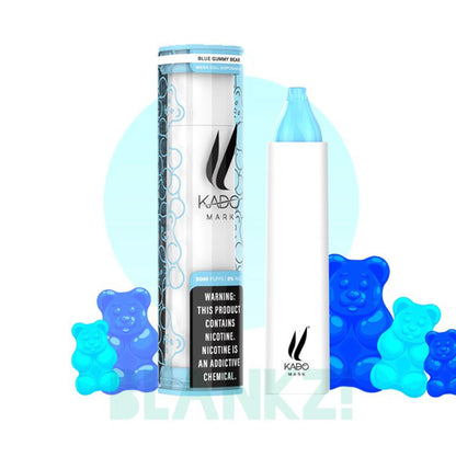 Kado Mark 3000 Puff Disposable - Blue Gummy Bear - BLANKZ!