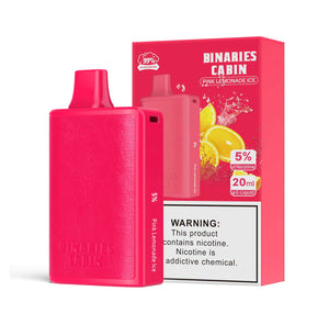 Binaries Cabin Disposable 10,000 Puff - Pink Lemonade Ice 5% - BLANKZ!