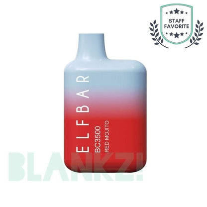 Elf Bar 3500 Puff Disposable BC3500 - Red Mojito - BLANKZ! Pods
