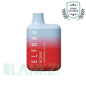 Elf Bar 3500 Puff Disposable BC3500 - Watermelon Ice - BLANKZ! Pods