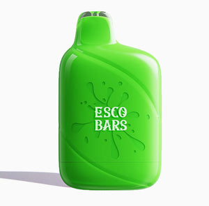 Esco Bars 6000 Puff Disposable - Sour Apple Candy - BLANKZ!