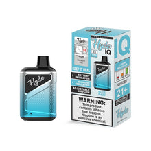 Load image into Gallery viewer, Hyde IQ Disposable Vape Recharge 5000 Puff - Blue Razz - BLANKZ!
