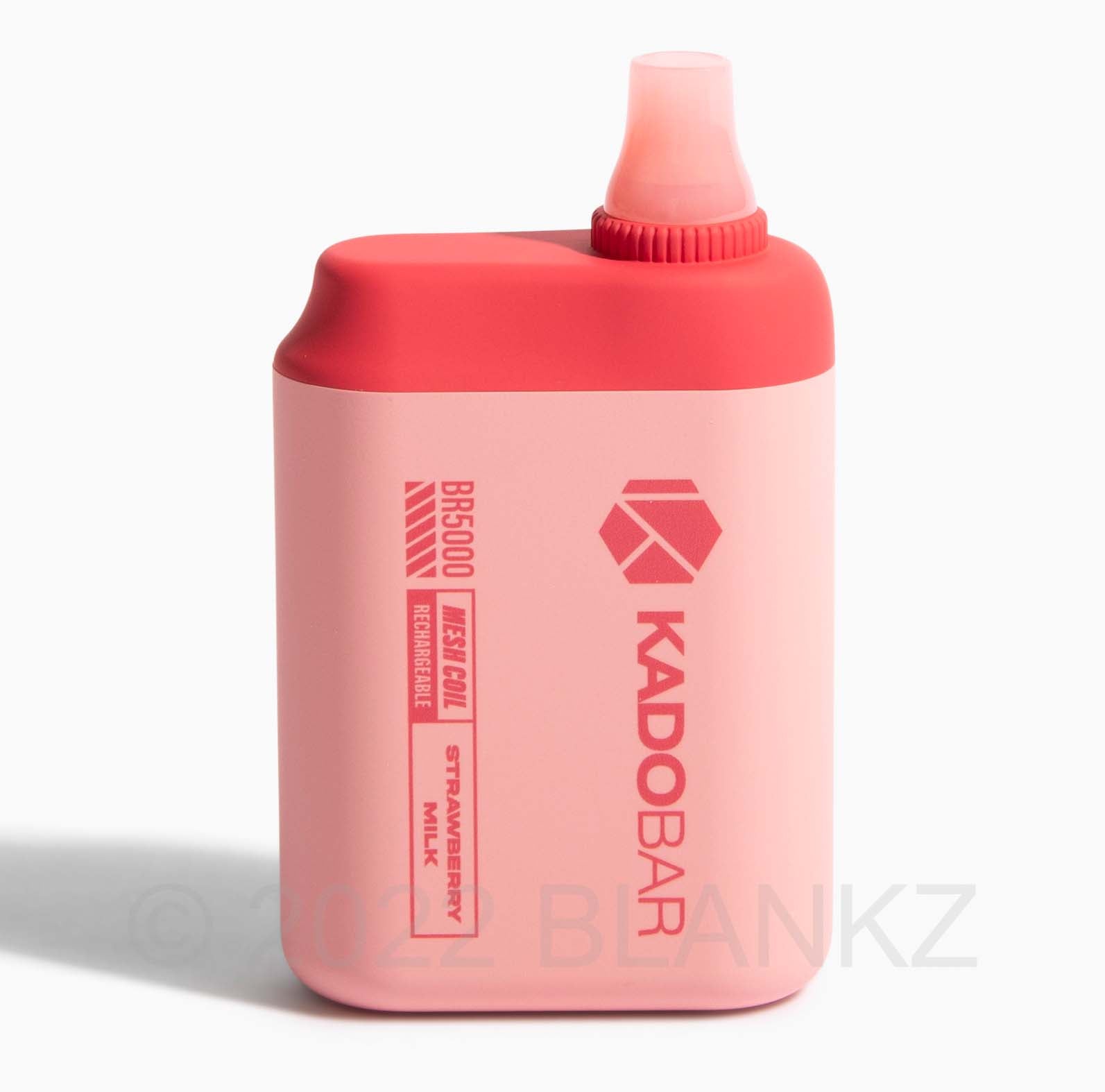 Kado Bar 5000 Puff Disposable - Strawberry Milk - BLANKZ!