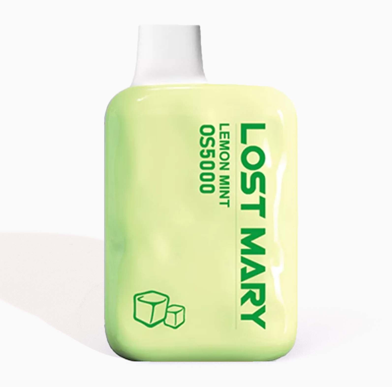 Lost Mary OS5000 x Elf Bar Disposable Vape - Lemon Mint (Frozen Edition) - BLANKZ!