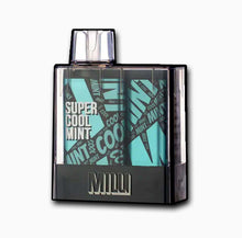 Load image into Gallery viewer, MILLI 6000 Puff Disposable Vape - Super Cool Mint - BLANKZ!
