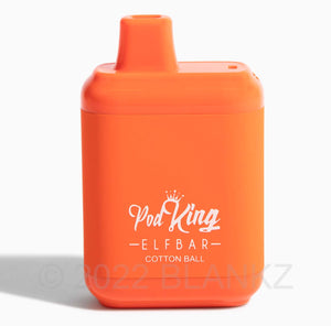 Pod King Elf Bar XC5000 Disposable Vape 5000 Puff - Cotton Ball - BLANKZ!