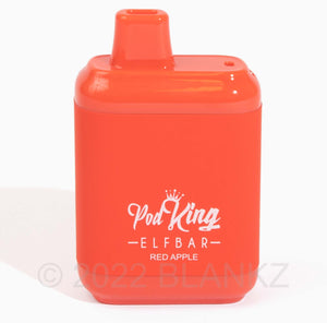 Pod King Elf Bar XC5000 Disposable Vape 5000 Puff - Red Apple - BLANKZ!