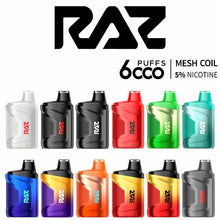 Load image into Gallery viewer, Raz CA6000 6000 Puff Disposable Vape - Group - BLANKZ!
