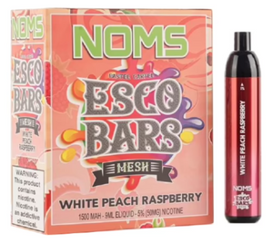 NOMS Esco Bars Disposables 4000 Puff - White Peach Raspberry - BLANKZ!