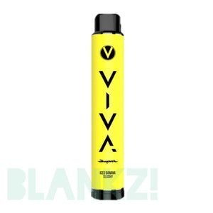 Viva Supra 4000 Puff Disposable: Banana Ice - BLANKZ! Pods