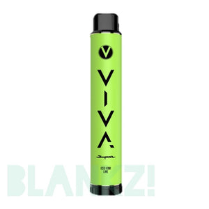 Viva Supra 4000 Puff Disposable: Kiwi Lime Ice - BLANKZ! Pods