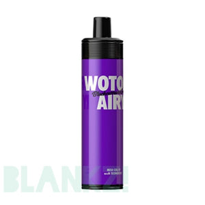Wotofo Airy 1000 Puff 3mg Sub Ohm Disposable - Blackcurrant Grape - BLANKZ! Pods